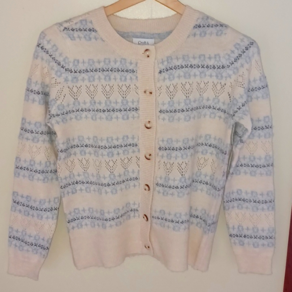 Croft & Barrow Pointelle Sweater